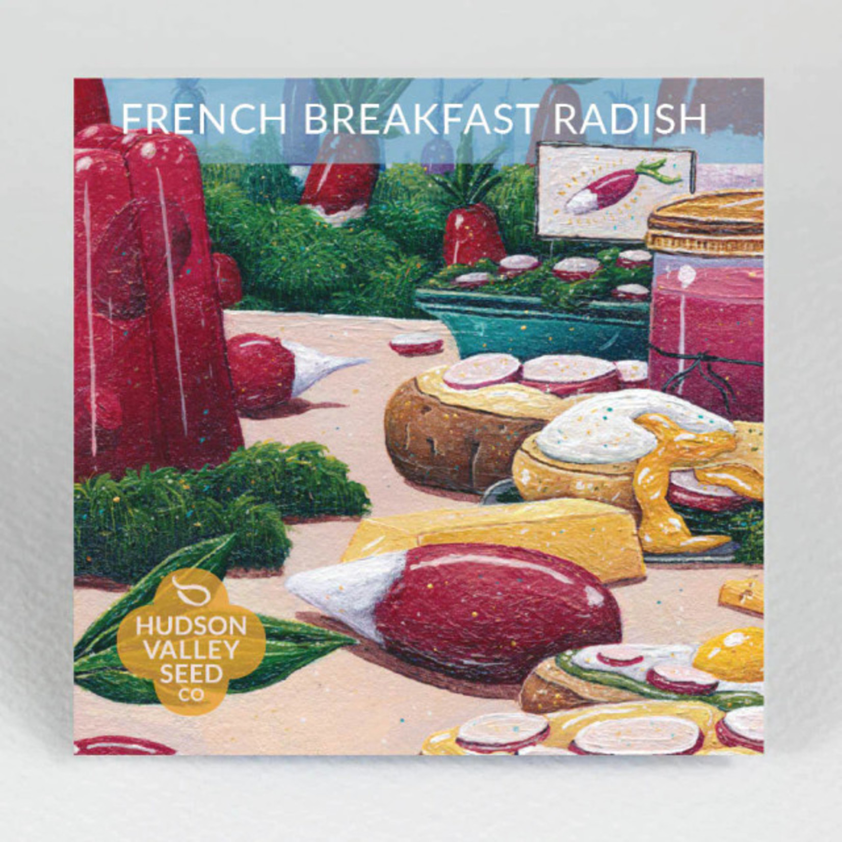 Hudson Valley Seeds French Breakfast Radish