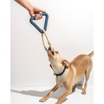 Small Triangle Tug Toy in Navy