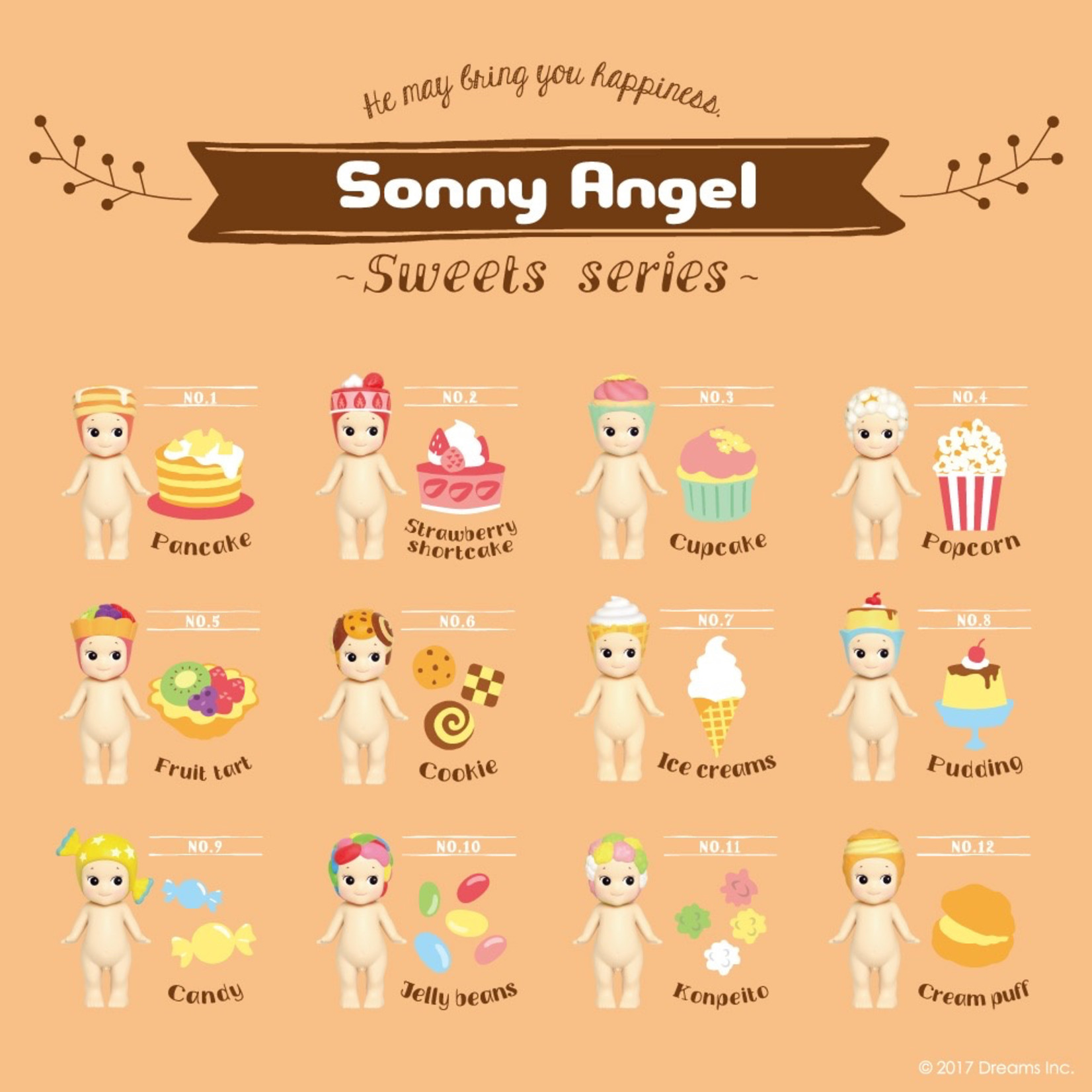 Dreams USA Sonny Angel Sweets Series