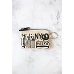 New York Zipper Card Pouch in New Yorker