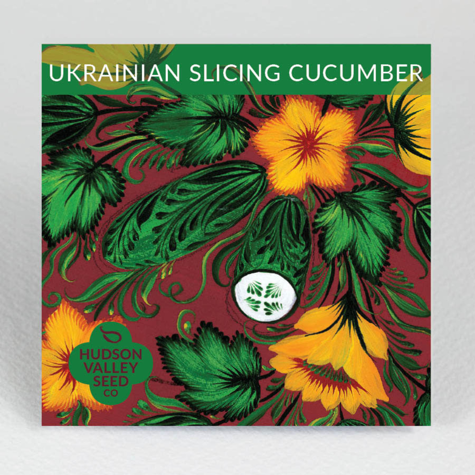 Hudson Valley Seeds Ukrainian Slicing Cucumber