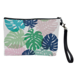 Tropical Monstera Cosmetic Bag