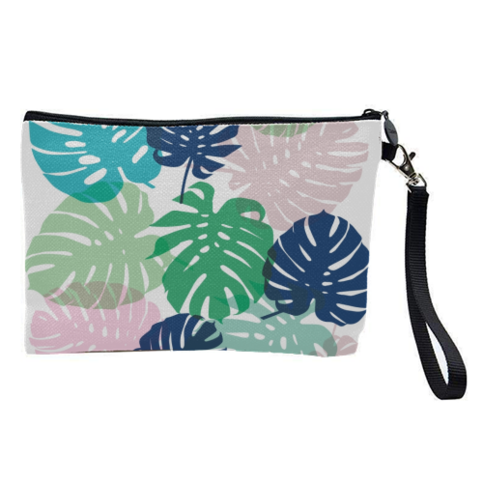 Tropical Monstera Cosmetic Bag