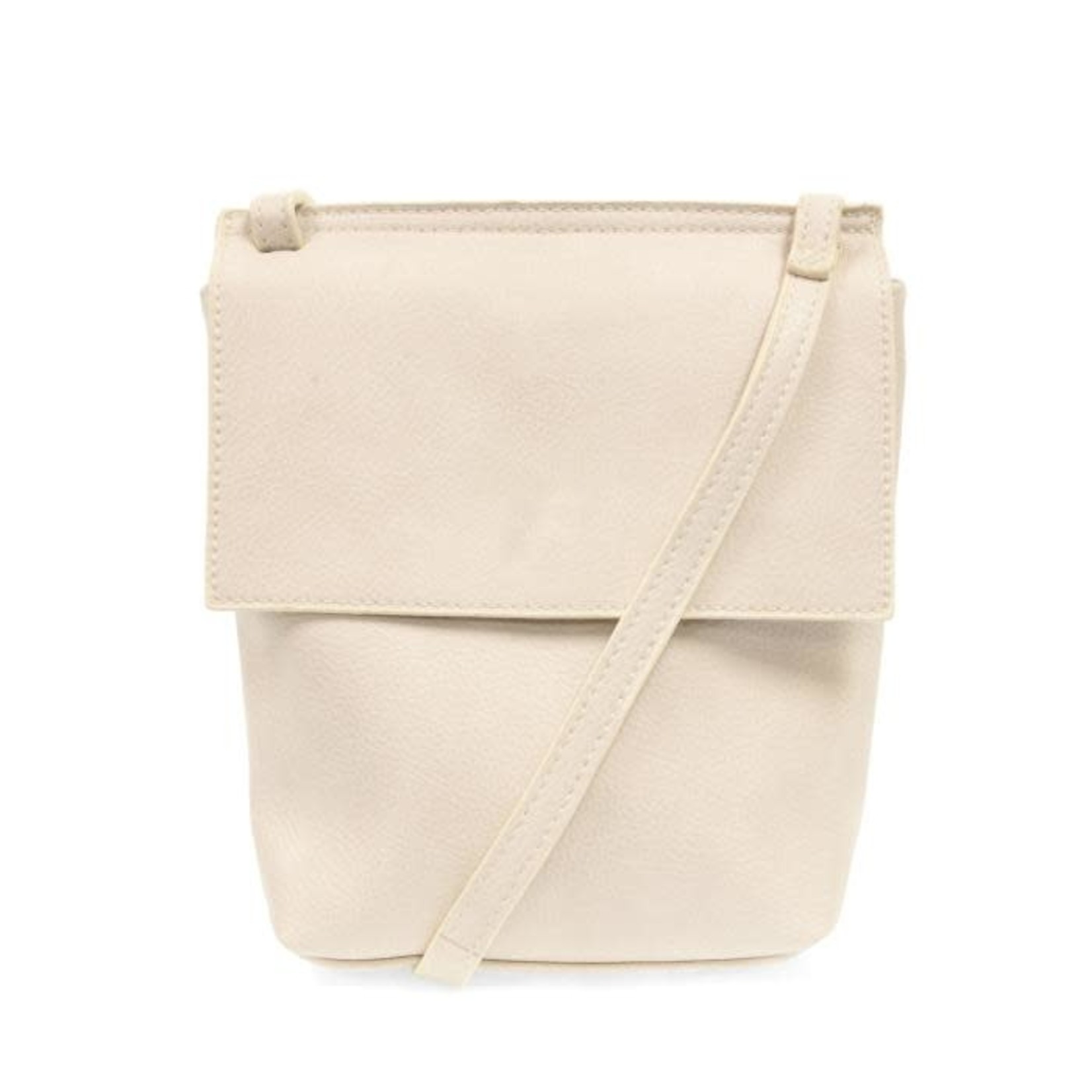 Joy Accessories Aimee Front Flap Crossbody in Oyster