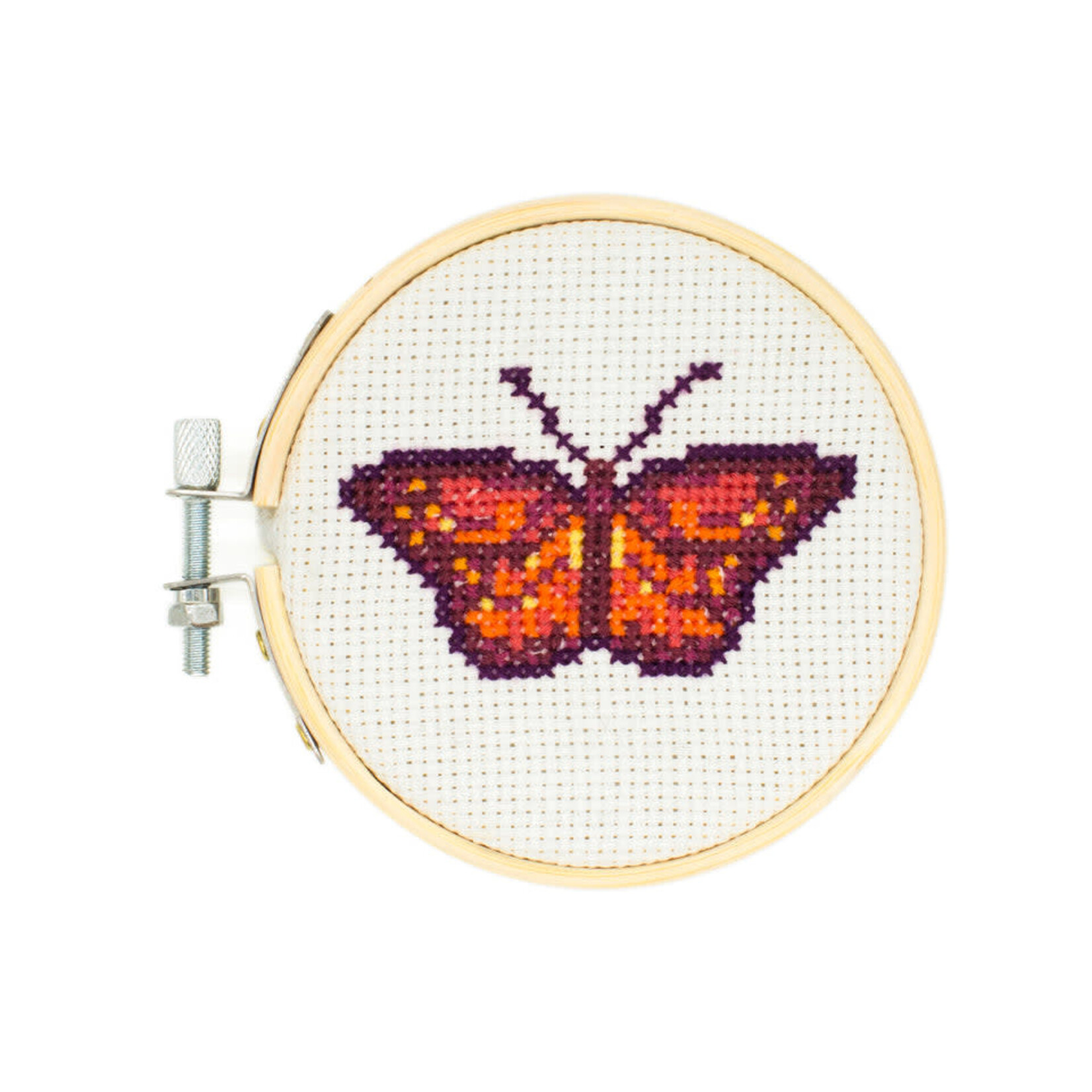 Kikkerland Butterfly Mini Cross Stitch