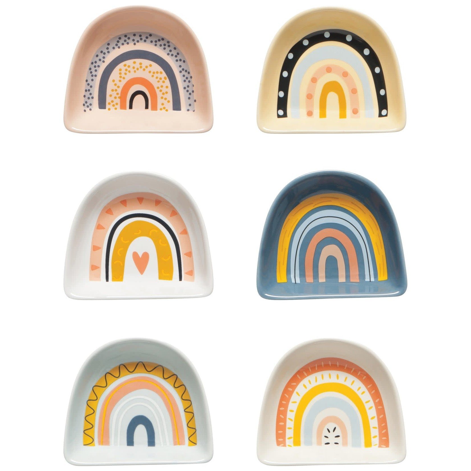 Rainbow Pinch Bowl Set