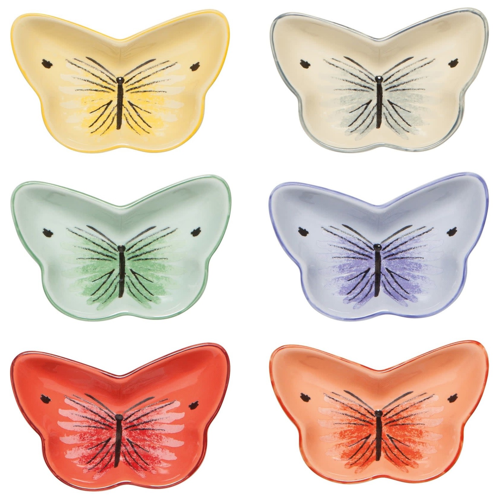 Now Designs Morning Meadow Butterfly Bowl Set