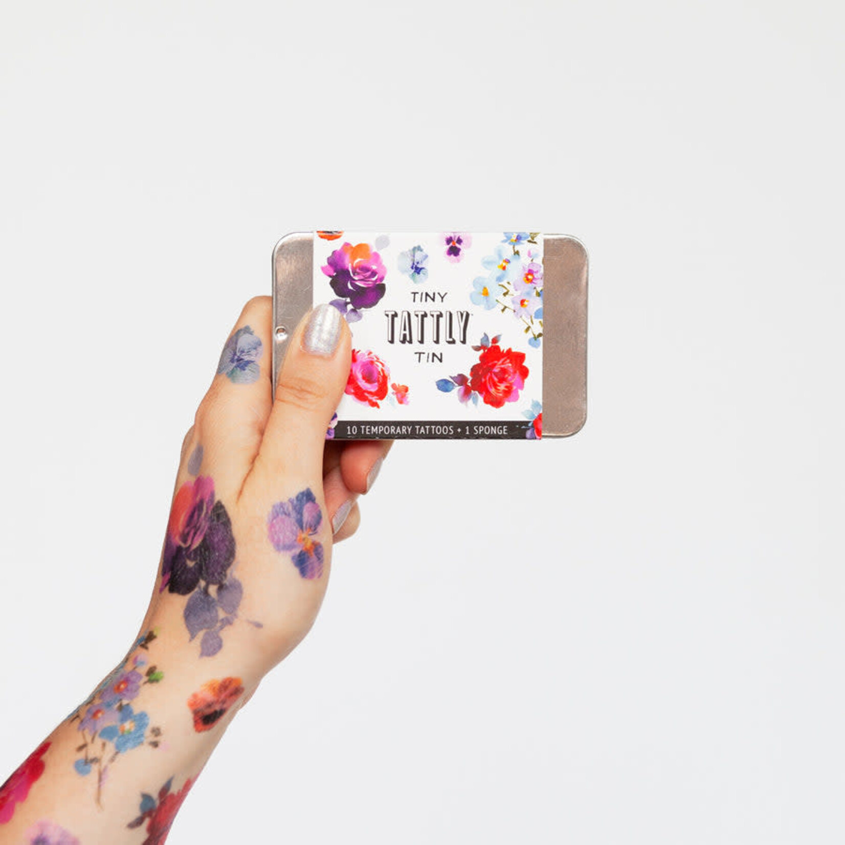 Tattly Tiny Floral Tattly Tin