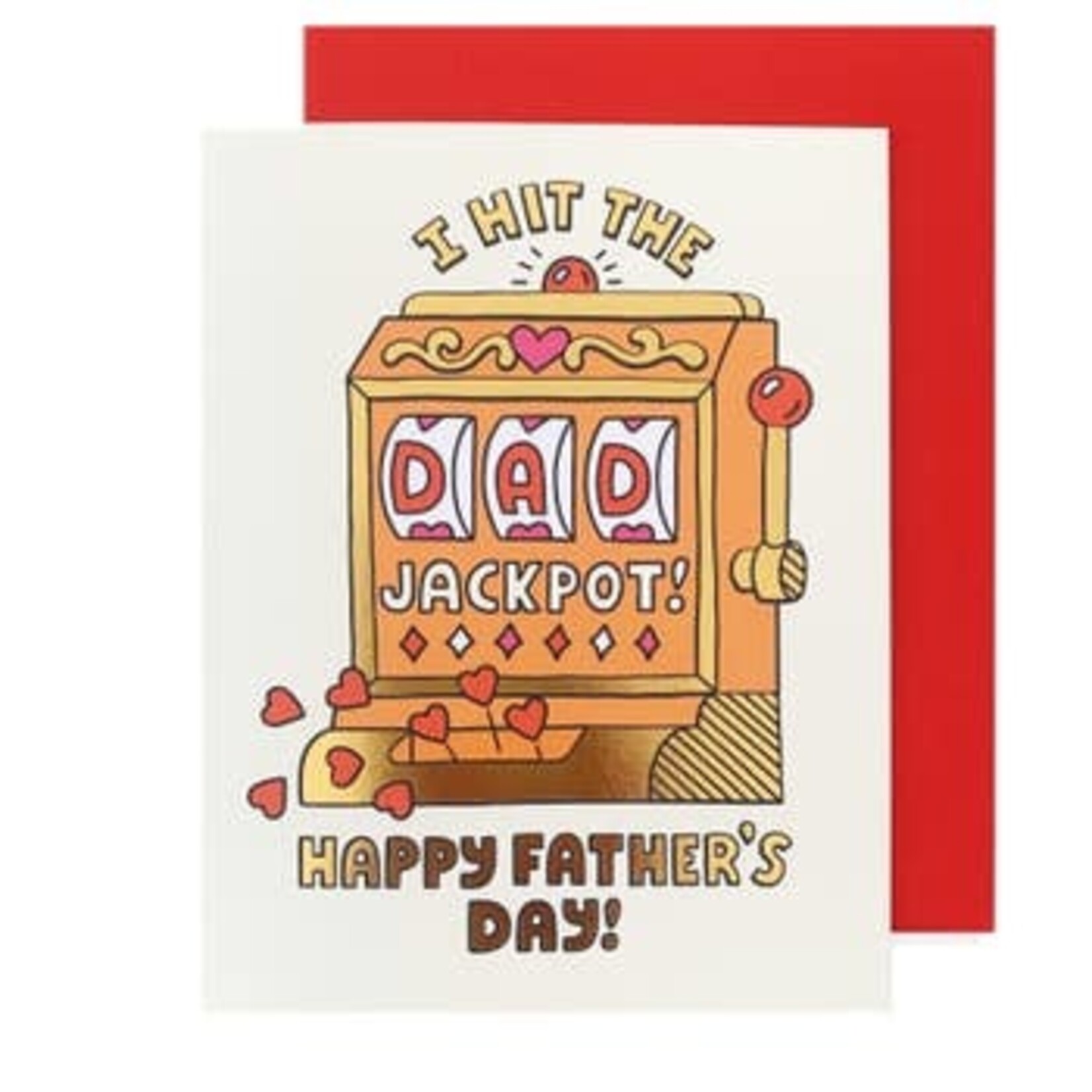 the social type Father's Day Card: Jackpot