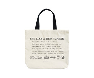 Pickle Bagel NY Large Tote