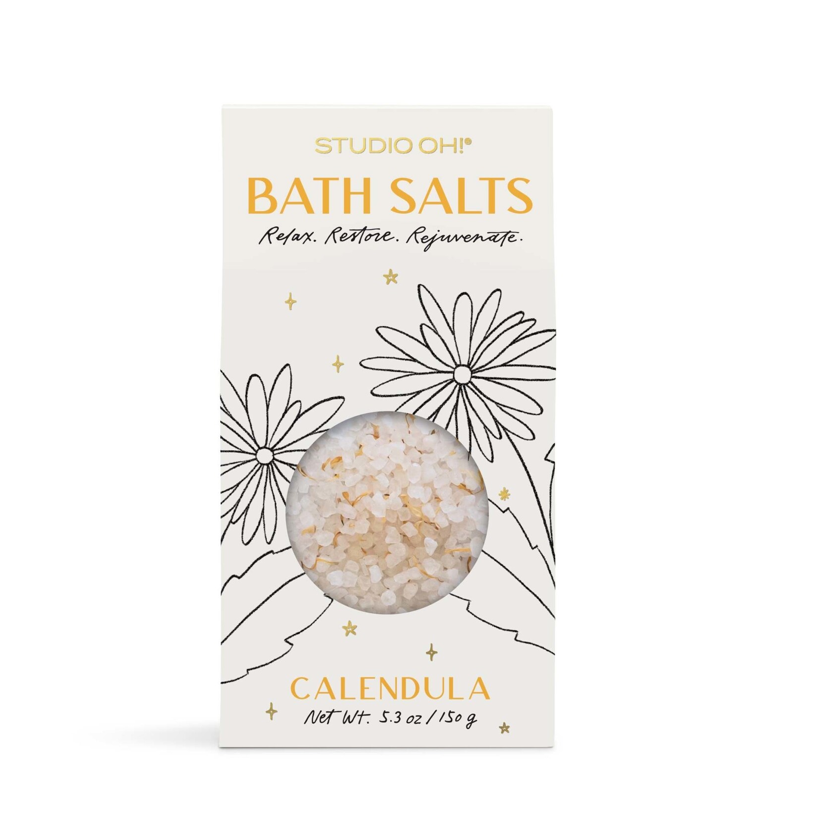 Calendula Scented Bath Salts