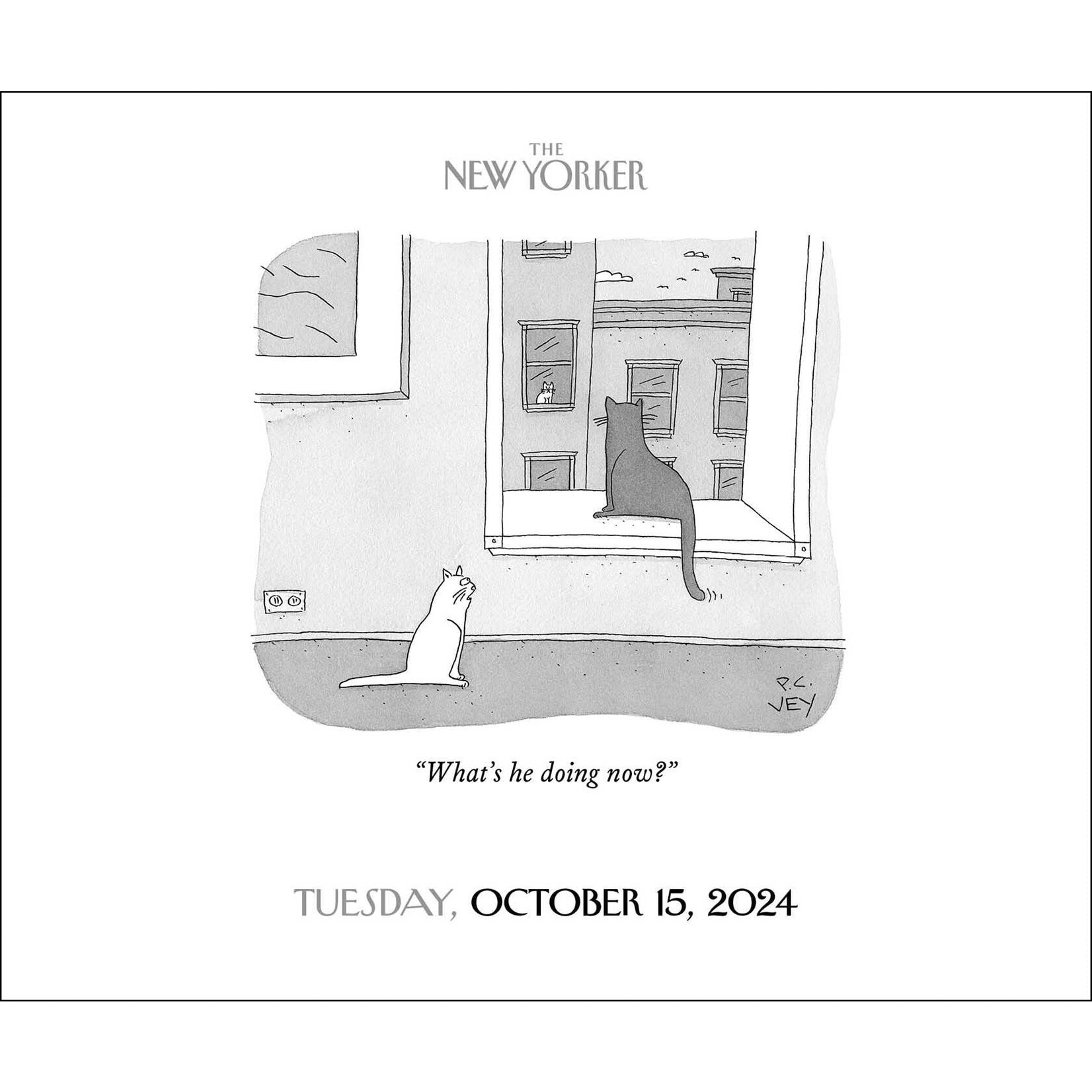 Simon and Schuster New Yorker Cartoons Boxed Calendar 2024