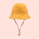 Kids Basic Bucket Hat in Tangerine