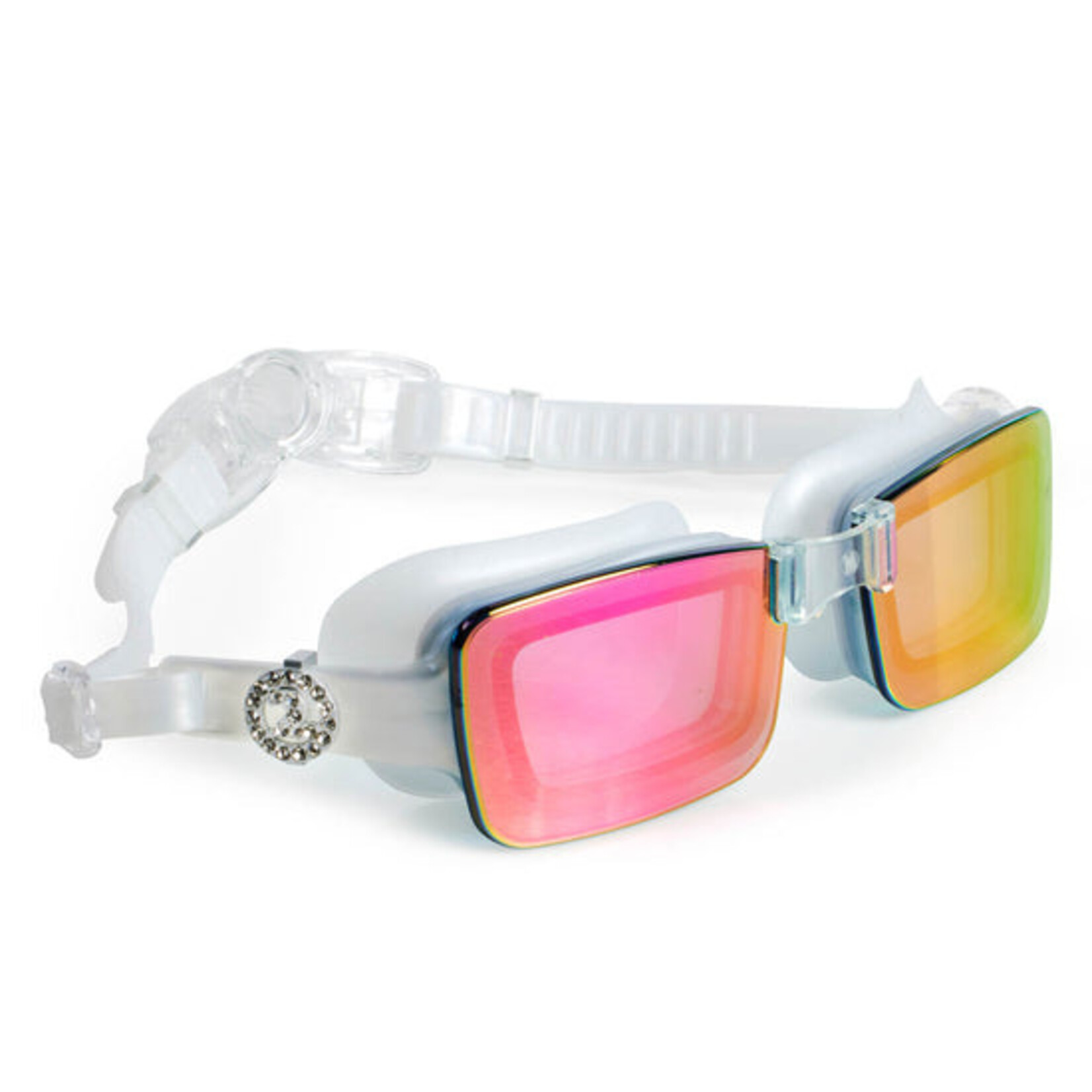 Bling 2 O Inc White Shine Goggles - Adult