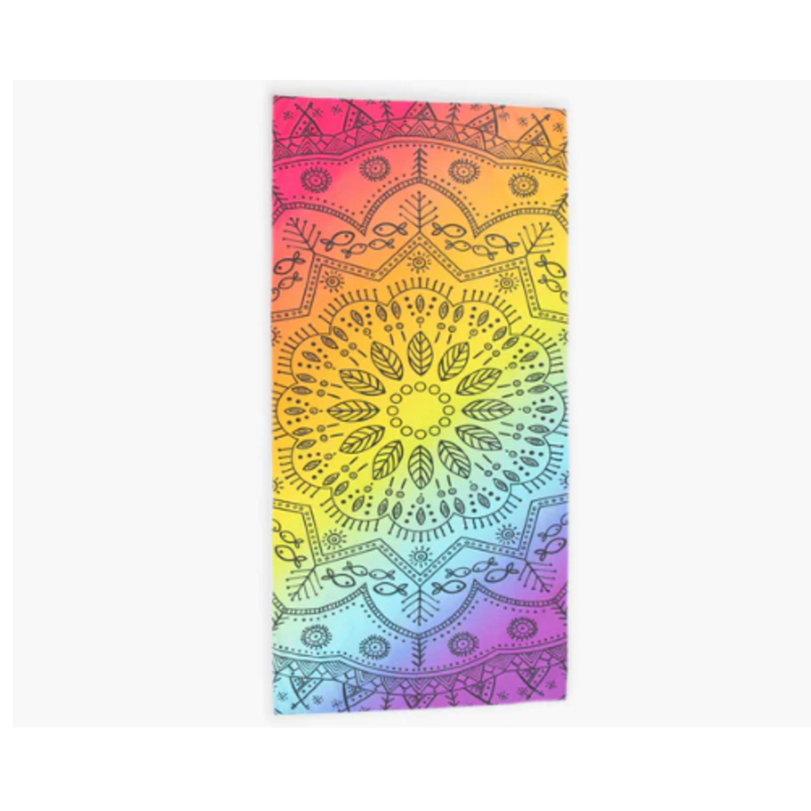 Tribal Multi Color Sand Free Towel