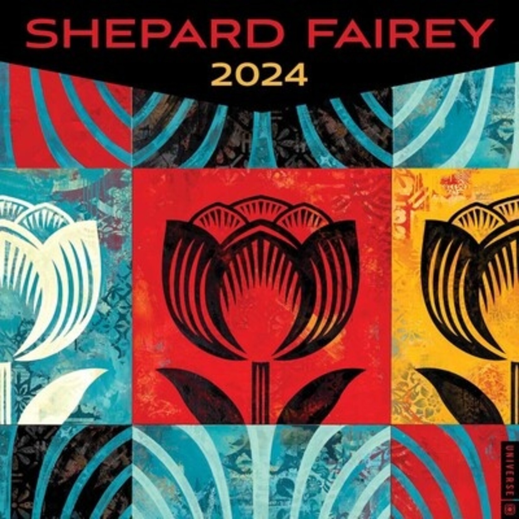 Simon and Schuster Shepard Fairey Wall Calendar 2024
