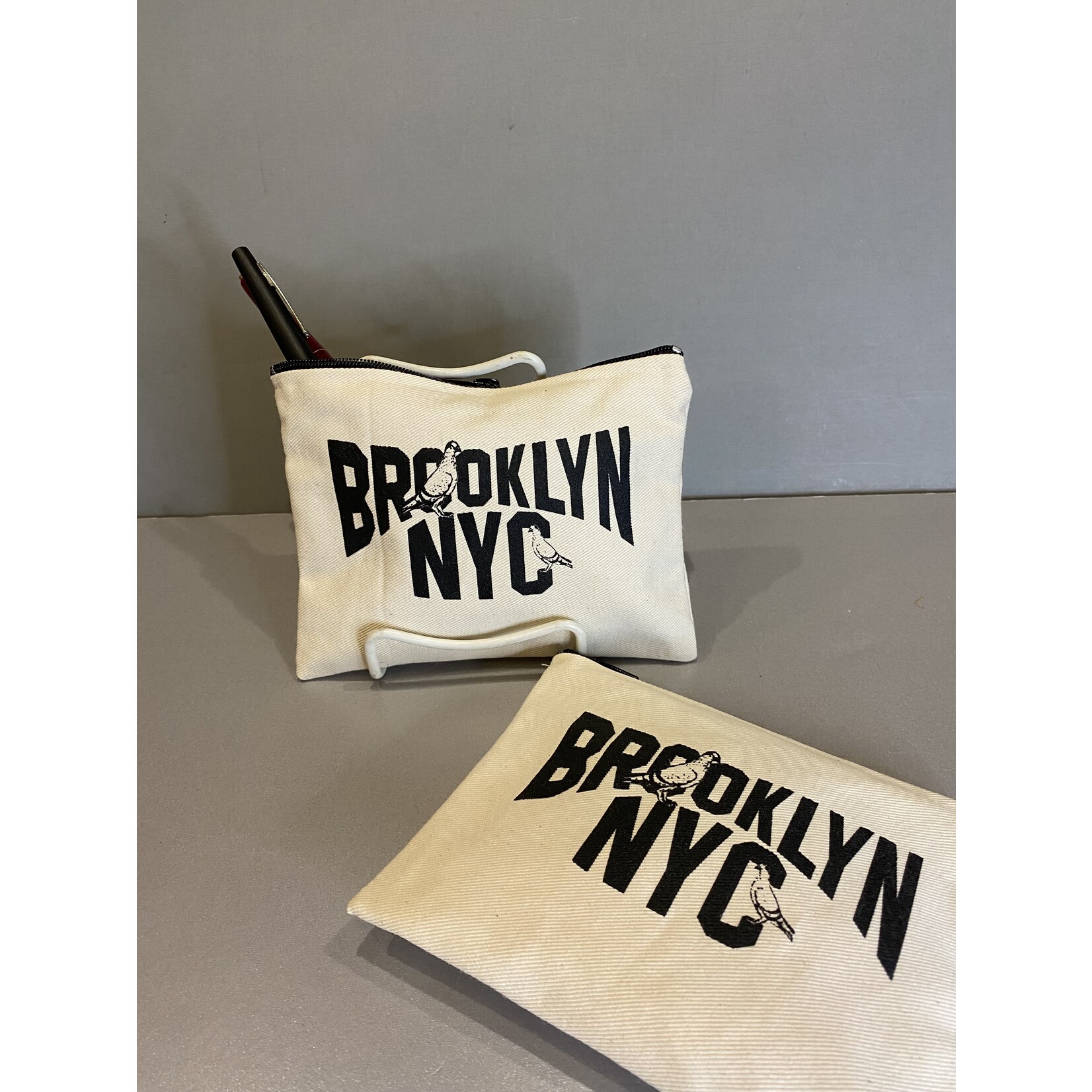 Exit9 Gift Emporium Pouch: Brooklyn Classic w/ Pigeon Sm.