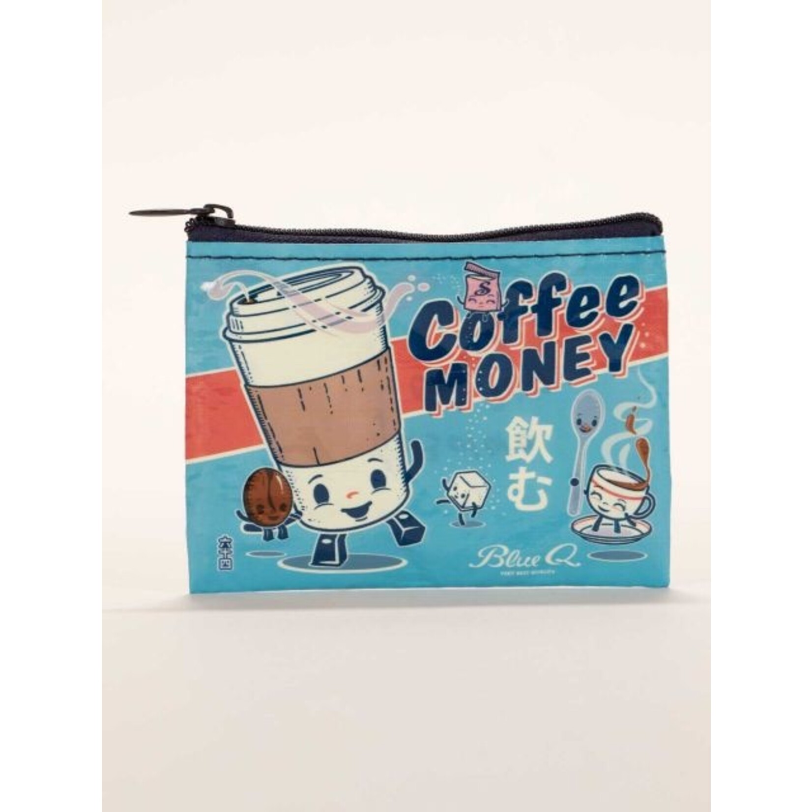 Blue Q Coffee Money Coin Purse