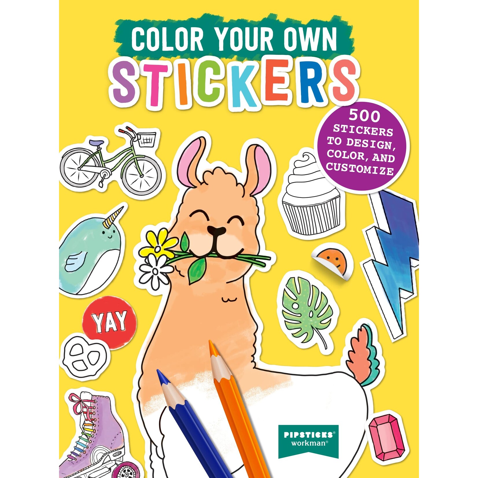 Workman Publishing Color Your Own Stickers