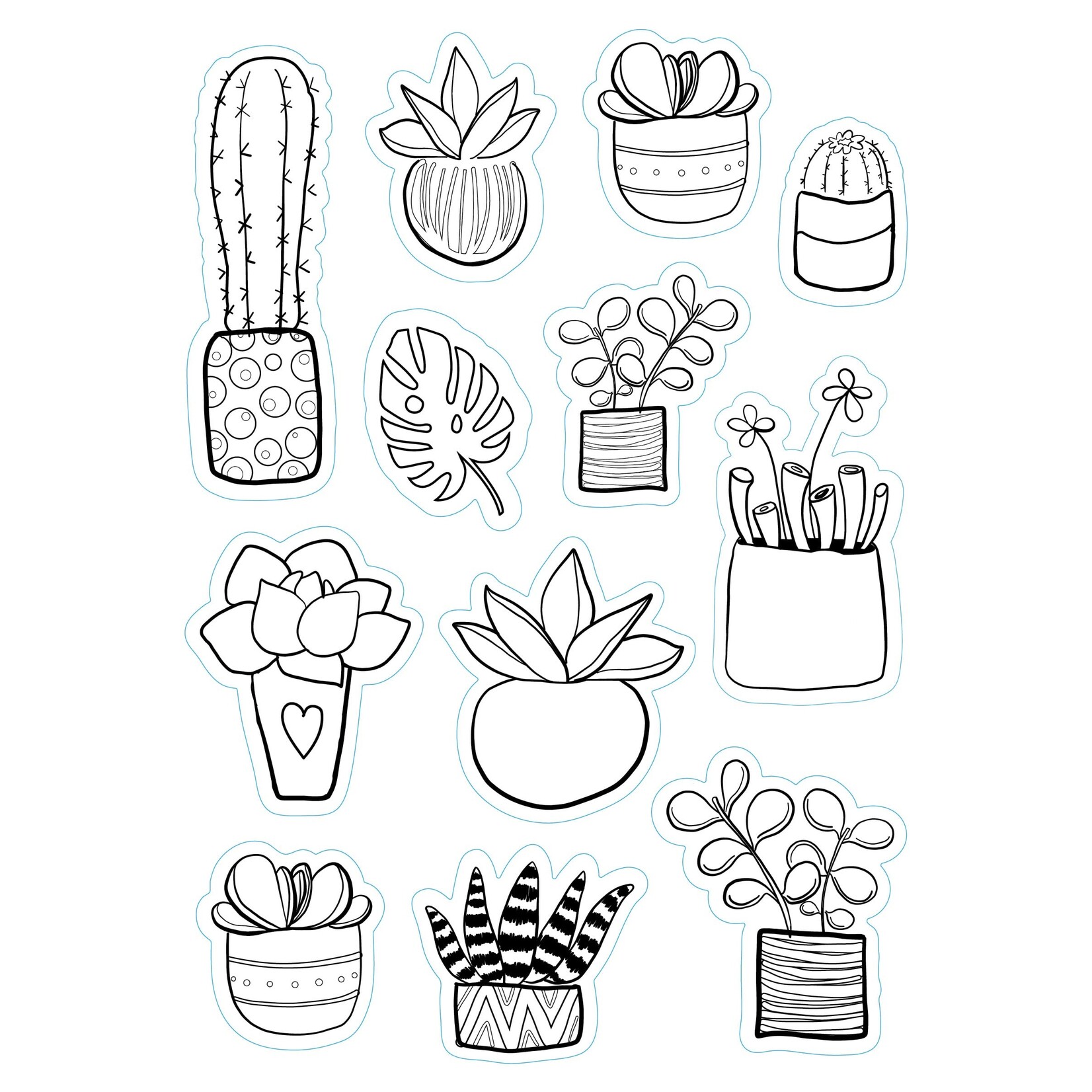 Color Your Own Stickers