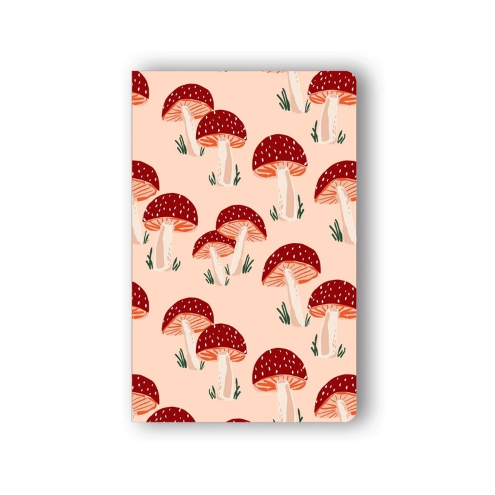 Denik "Peach Mushrooms" Lined Notebook