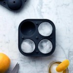 W & P Designs Sphere Ice Mold Charcoal