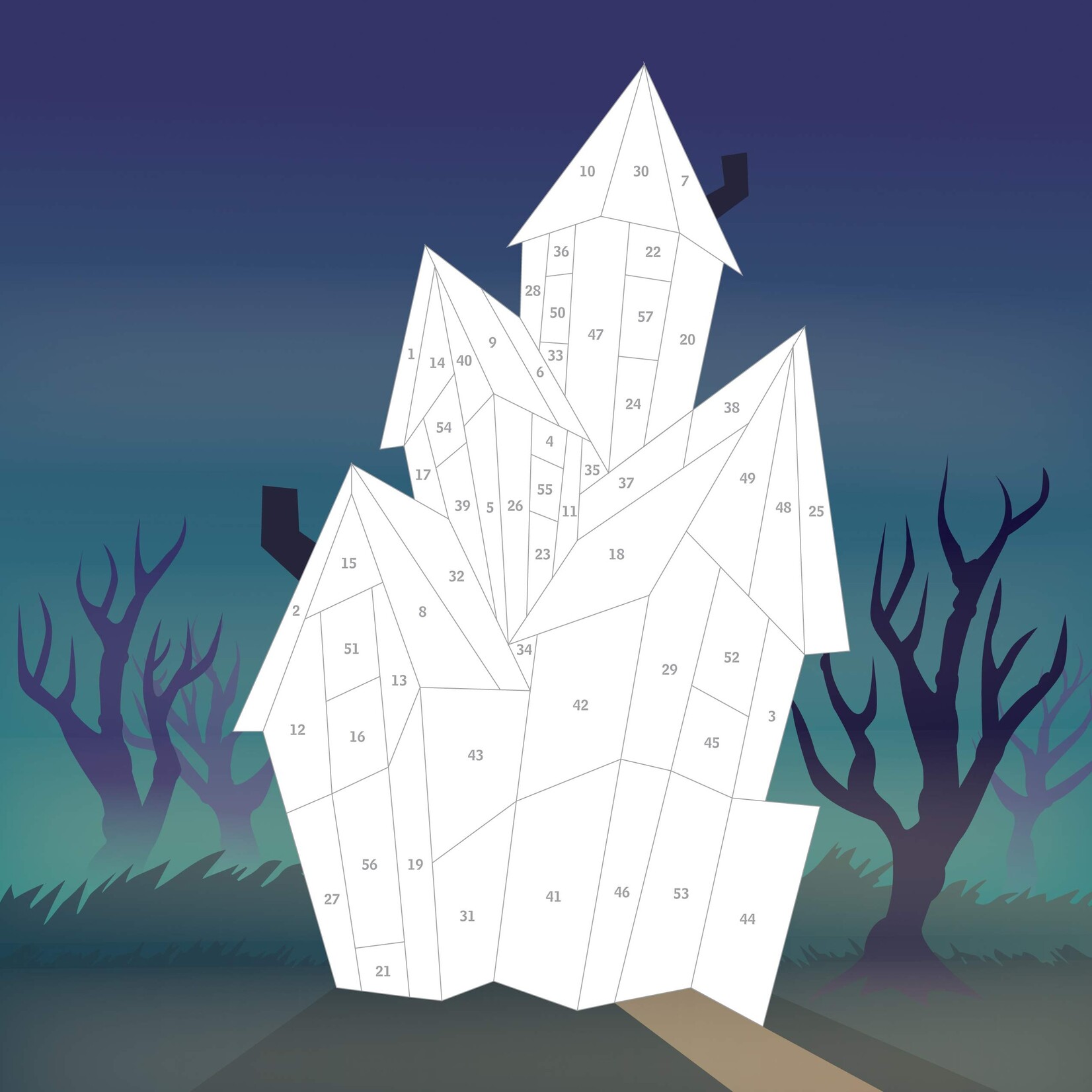 Hachette Paint by Sticker: Halloween