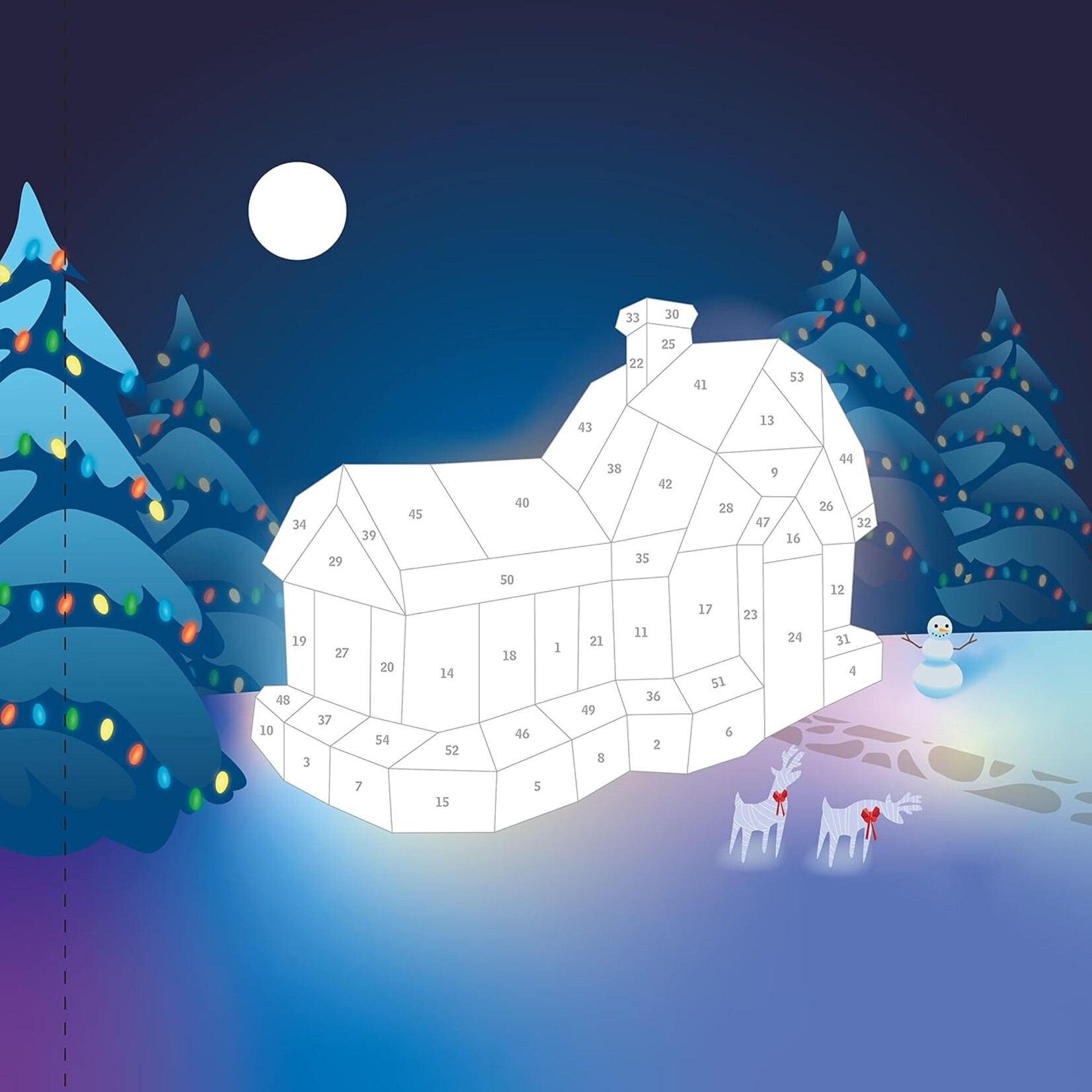 Paint by Sticker: Holly Jolly Christmas