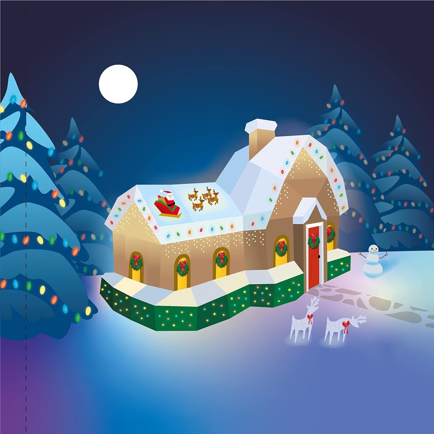 Hachette Paint by Sticker: Holly Jolly Christmas