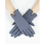 Original USA Quilted Solid Gloves in Charcoal