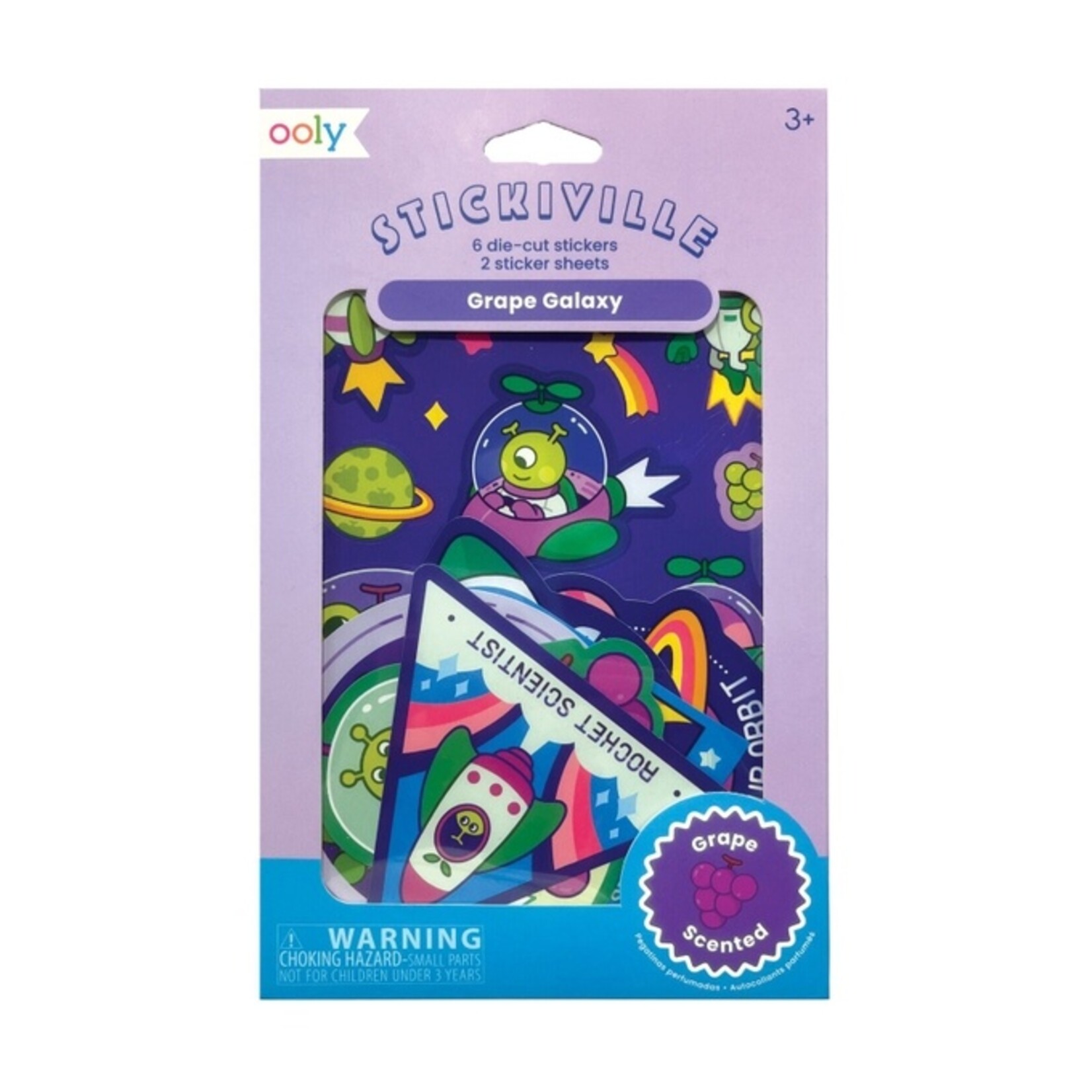 Stickiville Stickers in Galaxy Grapes