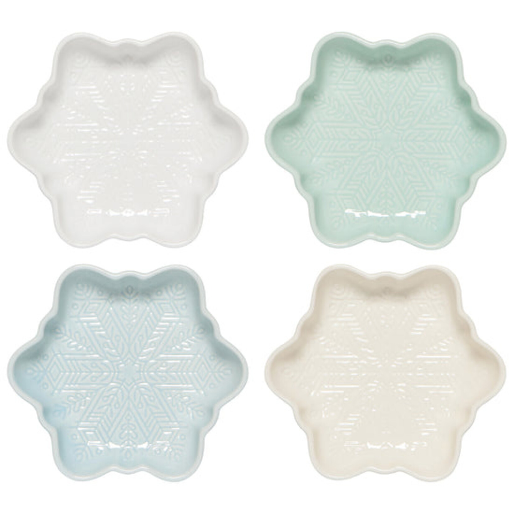 Now Designs Snowflake Dipping Dish Set