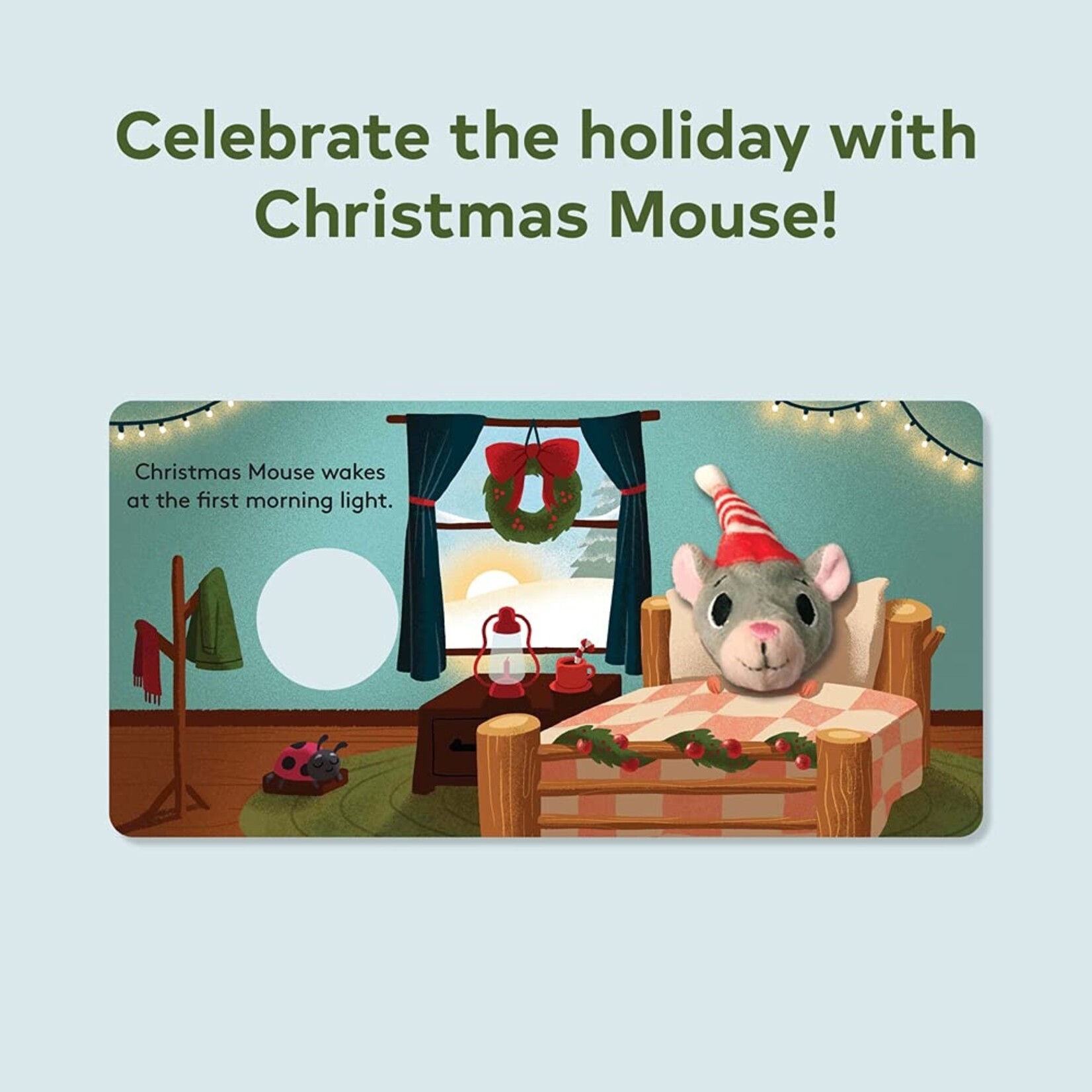 Chronicle Books Christmas Mouse: Finger Puppet Book