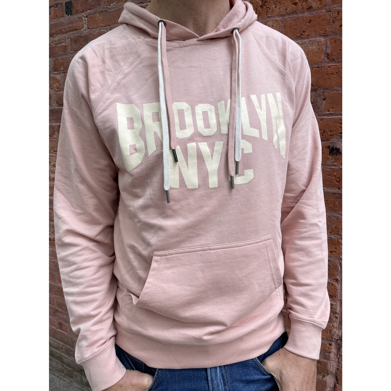 Exit9 Gift Emporium Classic Brooklyn Midweight Hoodie in Rose