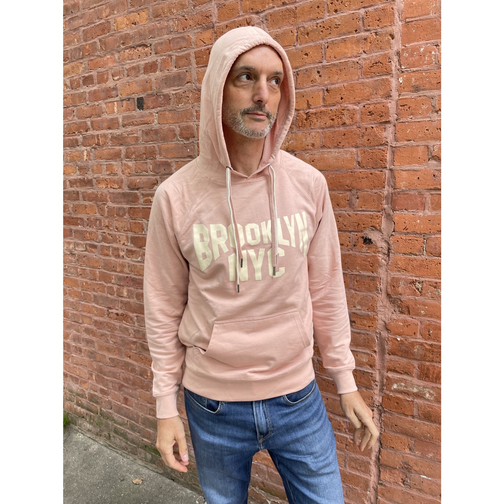 Exit9 Gift Emporium Classic Brooklyn Midweight Hoodie in Rose