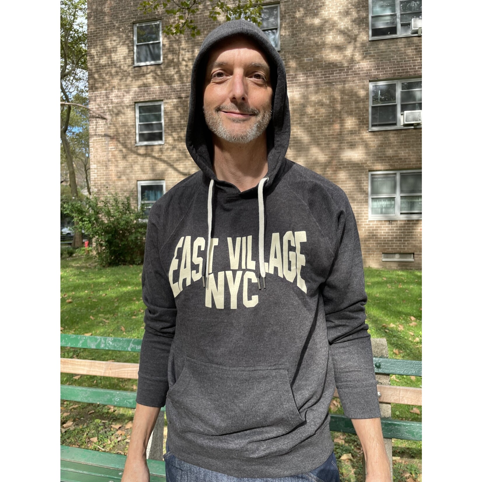 Exit9 Gift Emporium Classic East Village Midweight Hoodie in Charcoal