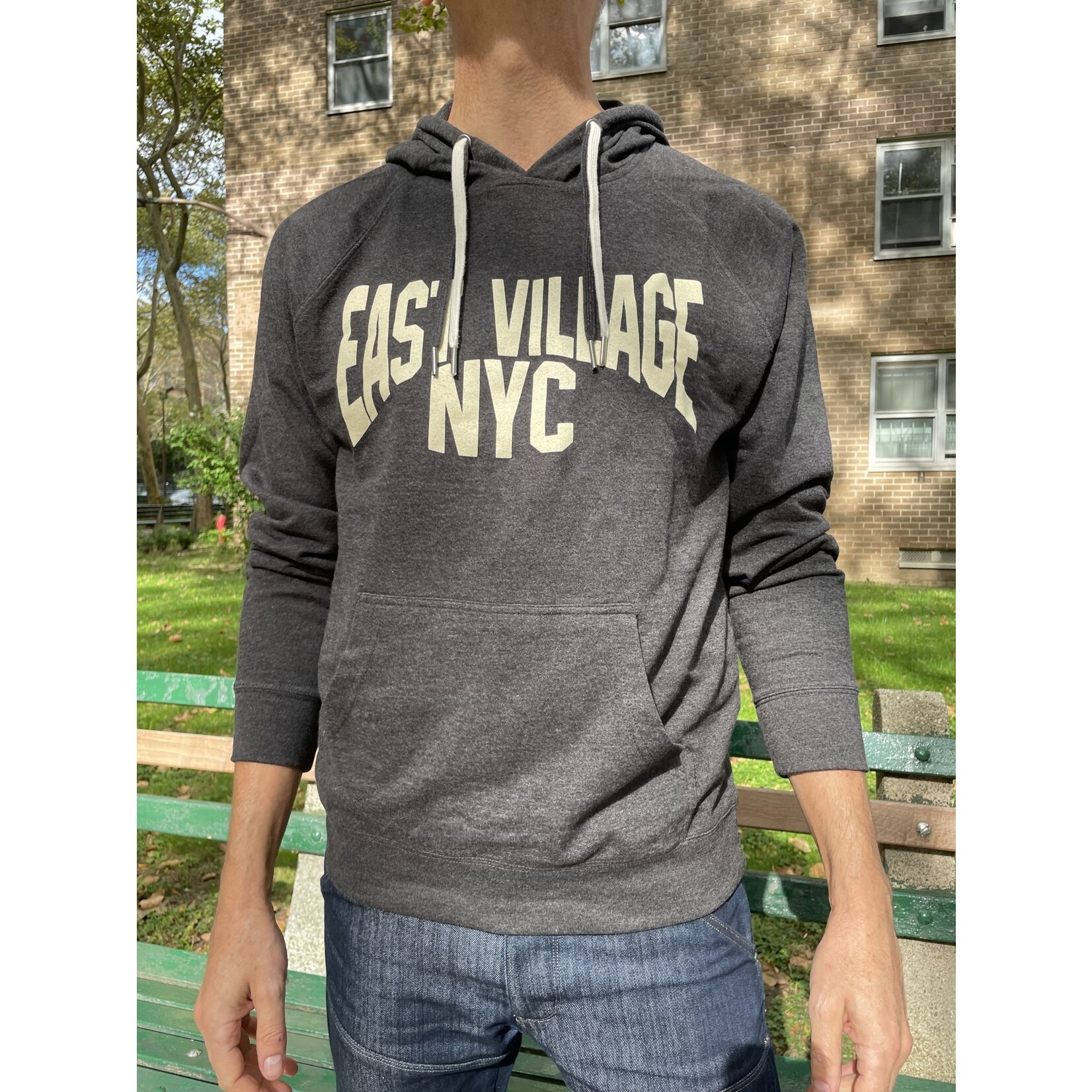 Exit9 Gift Emporium Classic East Village Midweight Hoodie in Charcoal