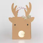 Reindeer with Stars Gift Bag in Medium