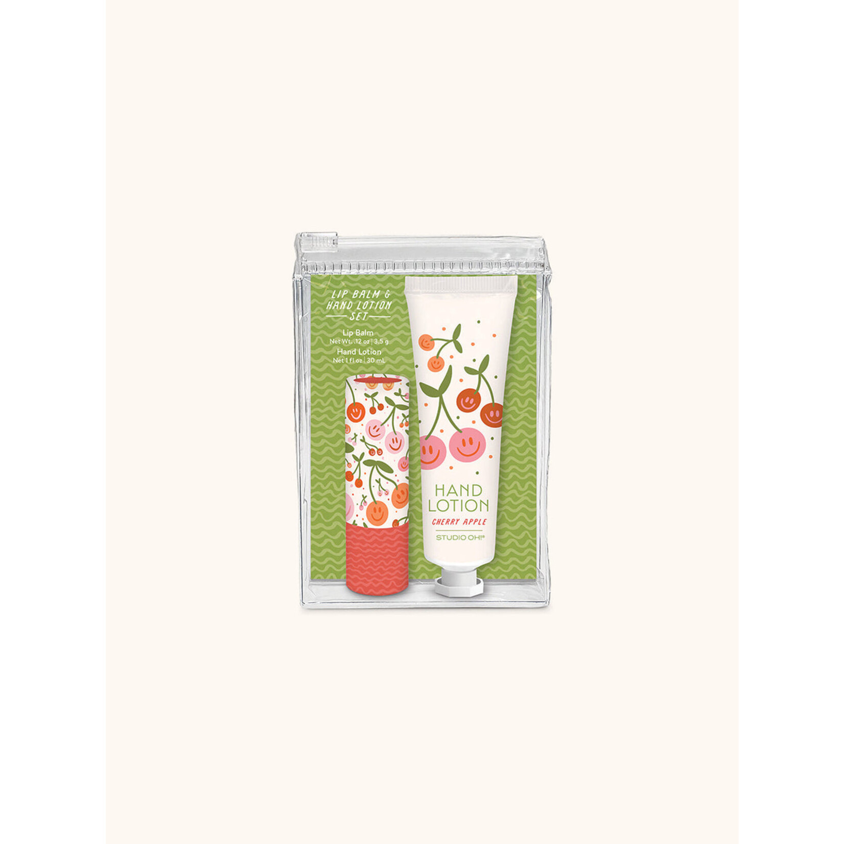Studio oh! Be All Smiles Lip Balm & Lotion Set