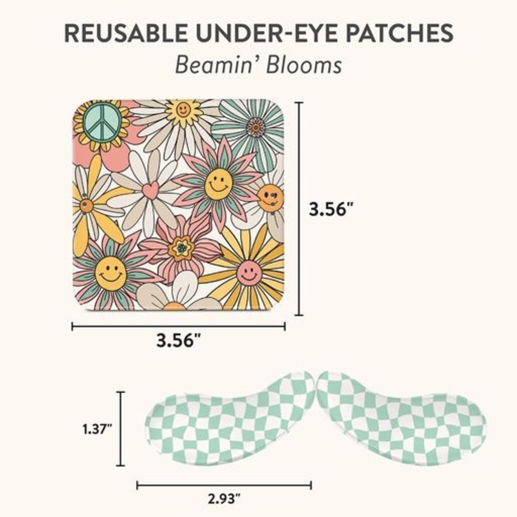 Studio oh! Beemin' Blooms Reusable Under Eye Patches