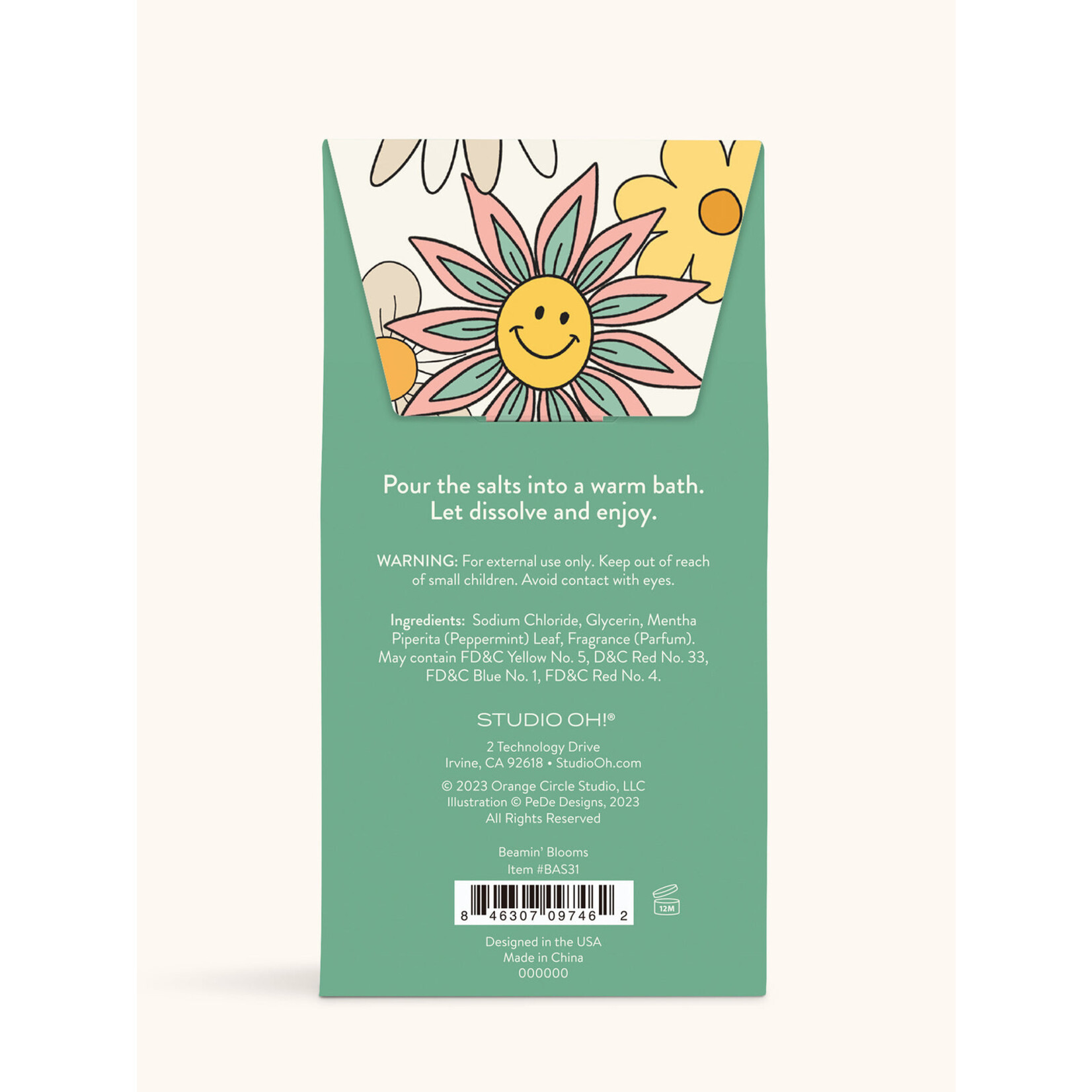 Studio oh! Beamin' Blooms Scented Bath Salts