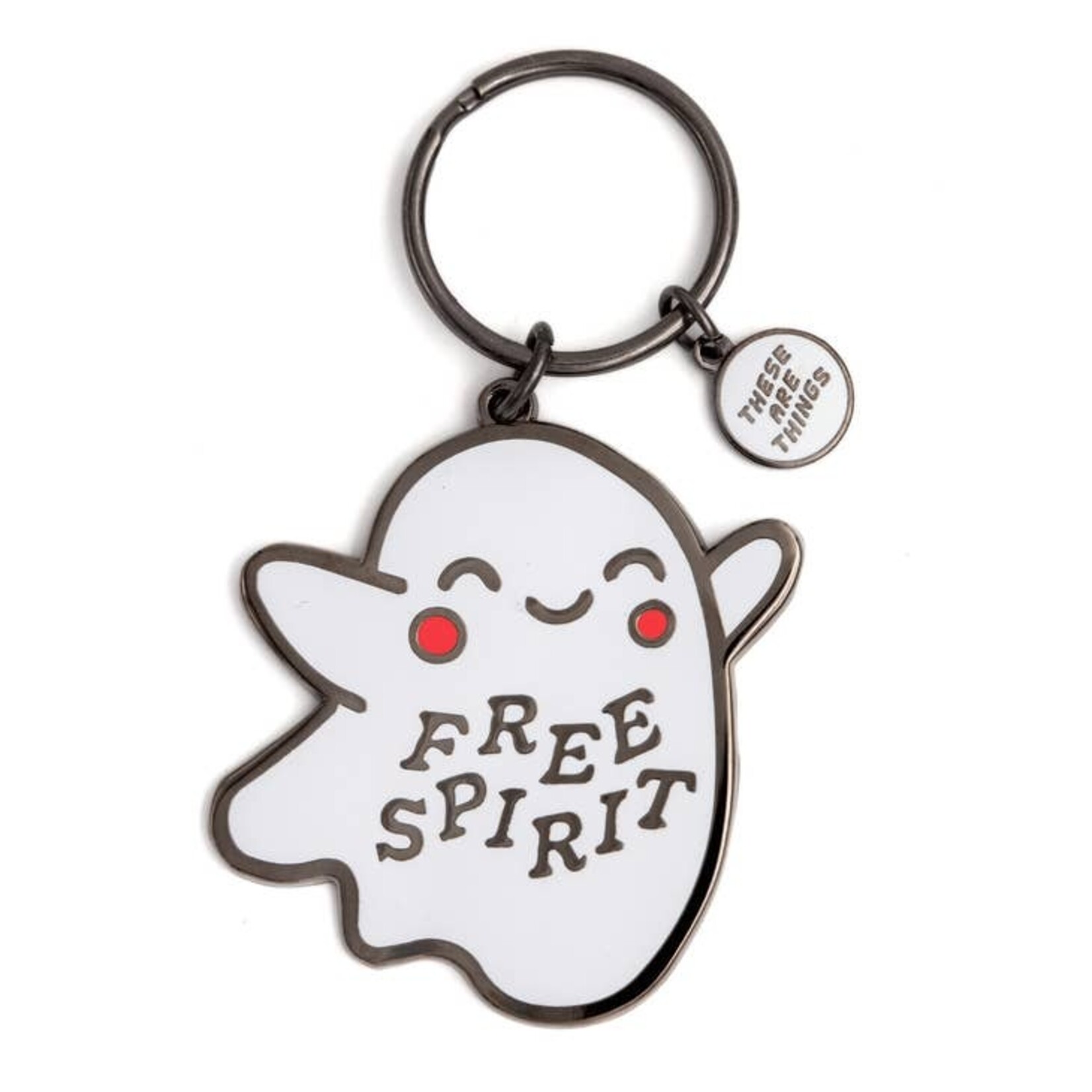 Free Spirit Enamel Keychain