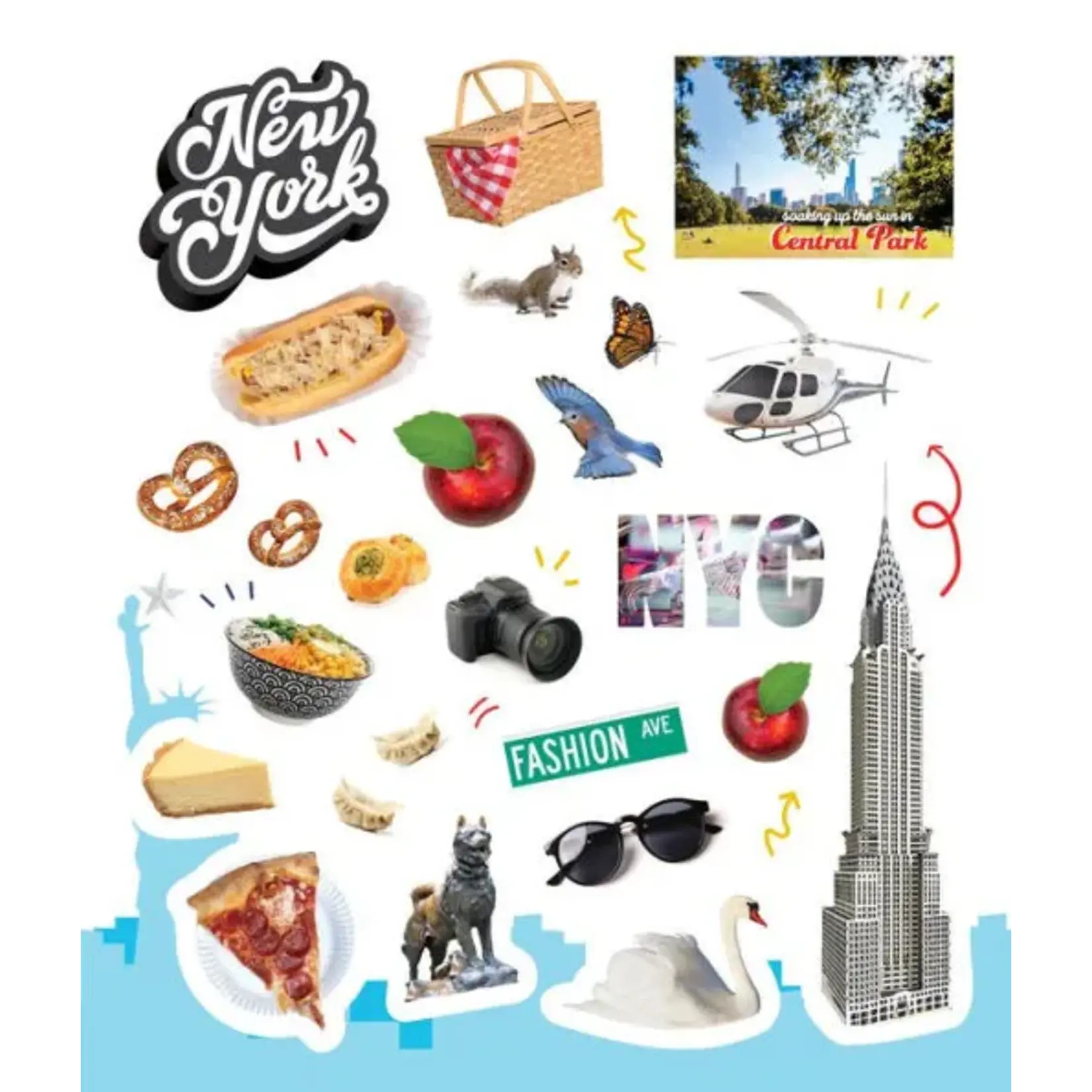 Sourcebooks 500 Stickers NYC