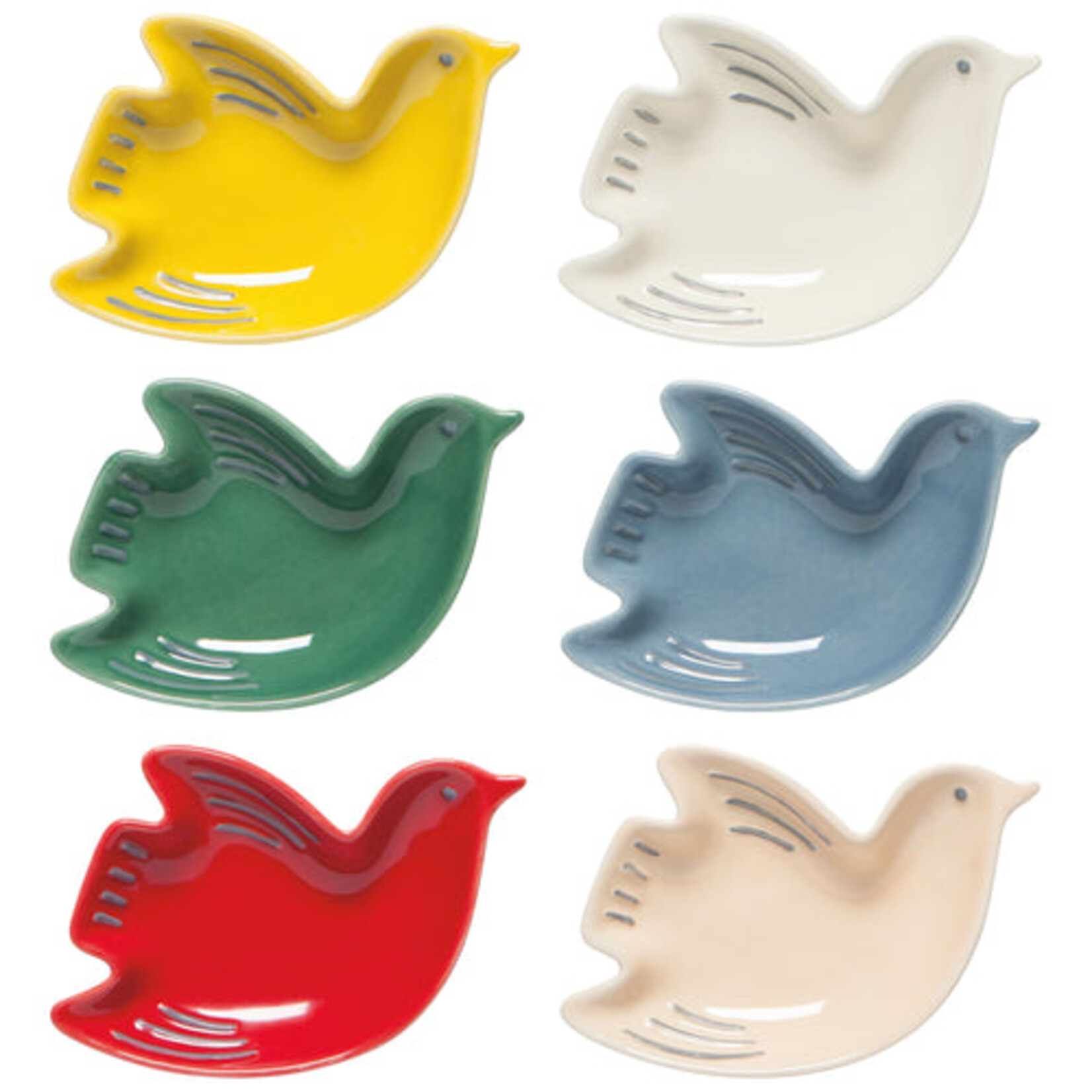 Now Designs Bird Shaped Pinch Bowls Set