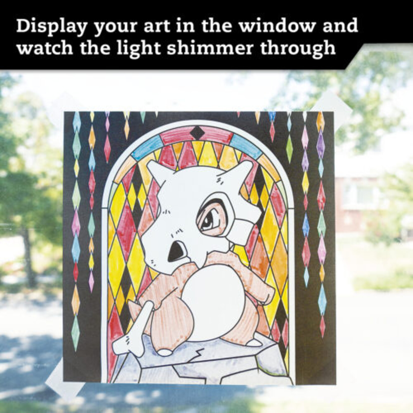Klutz Pokeman Stained Glass