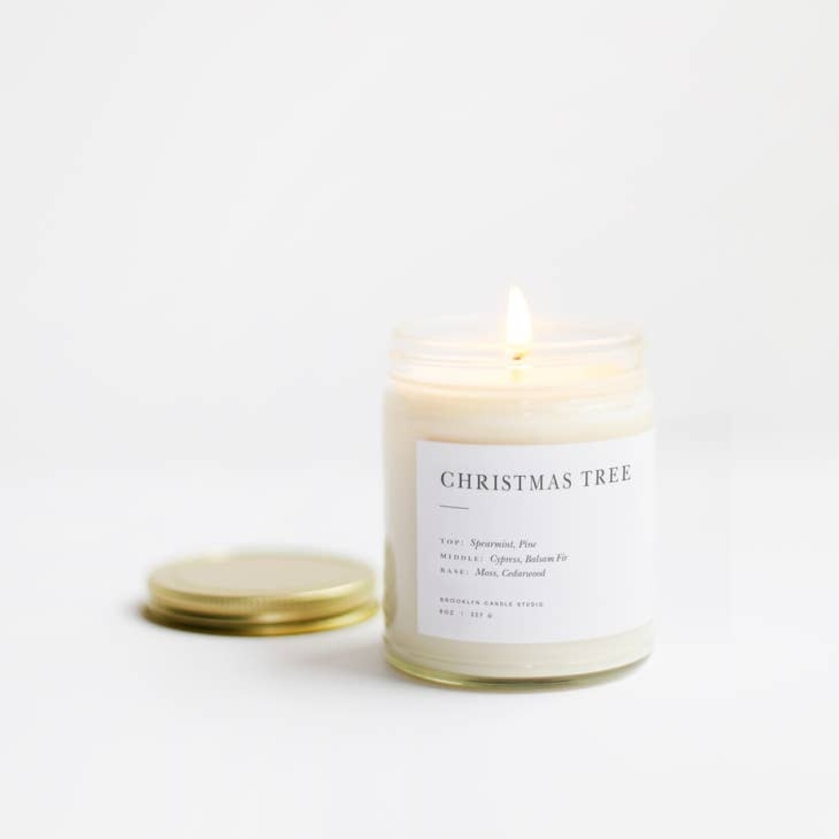 Brooklyn Candle Studio Christmas Tree Minimalist Candle