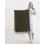 Original USA Wool Feel Solid Scarf in Olive