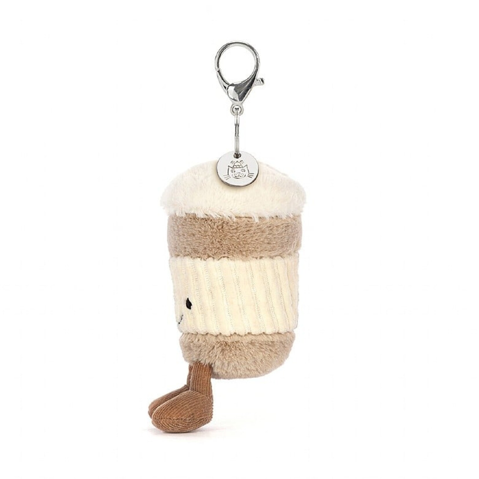 Jellycat Amuseable Coffee To Go Bag Charm