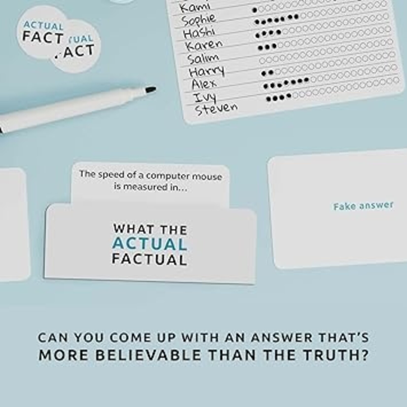 Pikkii What the Actual Factual Game