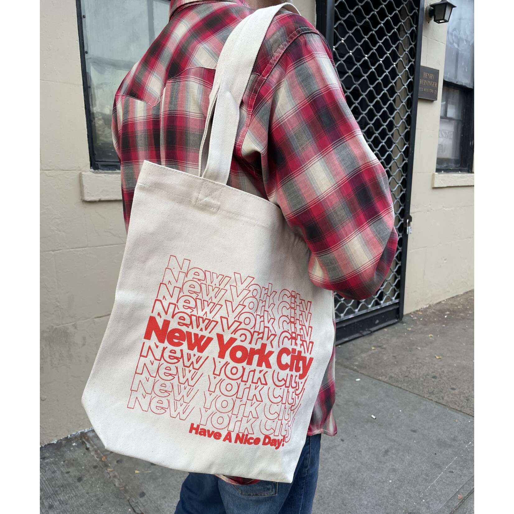 Tote - NYC Repeating Pattern
